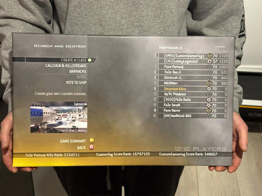 Modern Warfare 2: Search And Destroy Terminal Custom Lobby